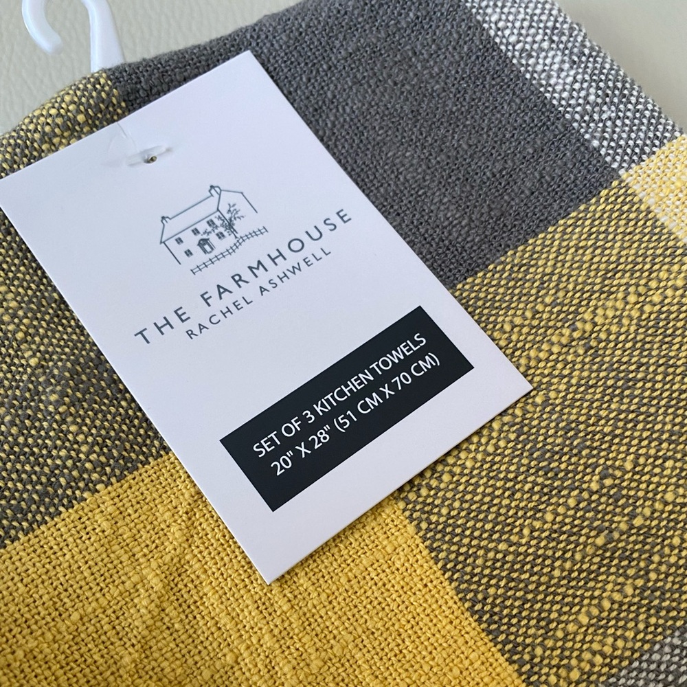 THE FARMHOUSE woven kitchen towels